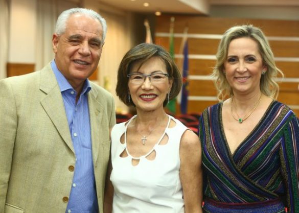Dorival Balbino, Tomie Sakamoto e Silvia Balbino