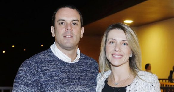 Luís Gustavo e Juliana Herszkowic