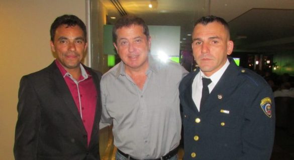 Erondi Marcos Antônio, Jorge Caruzo e Rogério Silva Dias