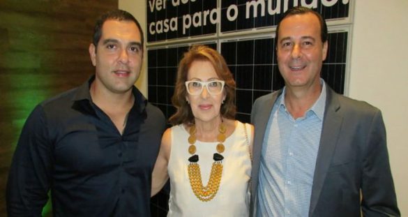 Rafael Vian, Glória Nader e Jean Pierre Vian