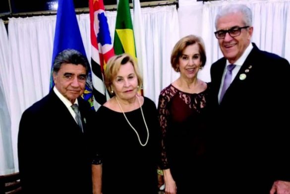 Toufic e Deise Elias com Yolanda e João Rodini Luiz