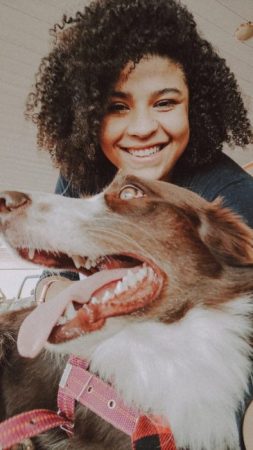 O reencontro da fotógrafa Marina com Ohana, sua 'filha de pelos' - Arquivo Pessoal