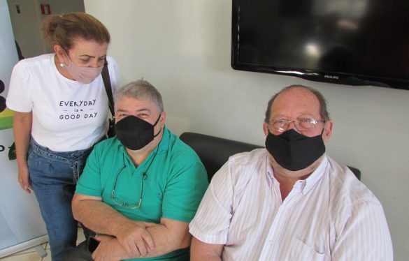 Dorinha Salomão, Washington Bessa e José Luiz Pontim