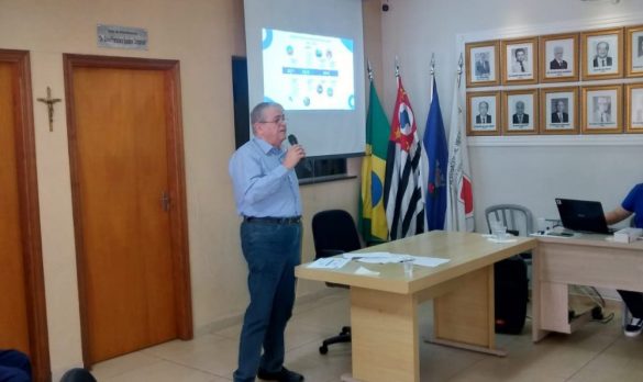 O mega Secretário de Governo Antônio Daas Abboud, representando o Governo Nogueira