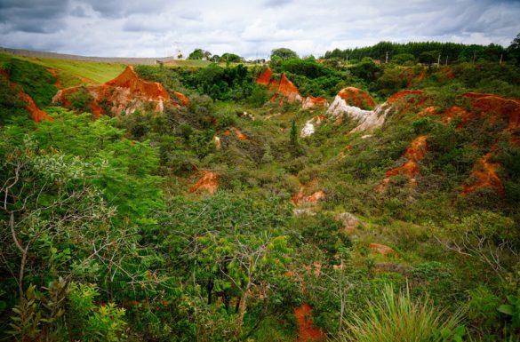 Boçorocas - O fenômeno geológico são buracos de erosão causados pela chuva, em solos onde a vegetação é escassa e o local fica cascalhento. São belíssimas estruturas que lembram os “Canyons Norte -Americanos” e encantam os visitantes. Na região existem mais de 200