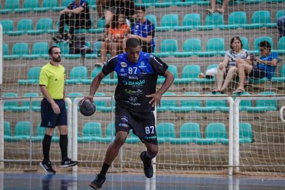20/04/2024 - SUPER PAULISTÃO 24 - Arena Barão - Ribeirão Preto - SP - Brasil
2º Rodada - Ribeirão Handebol x Taubaté Handebol
Foto: Renan Bin / Ribeirão Handebol