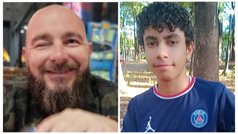 Nelson Francisco Carreira Filho e Alex Gabriel dos Santos: desfecho trágico em ambos os casos (Arquivo pessoal)