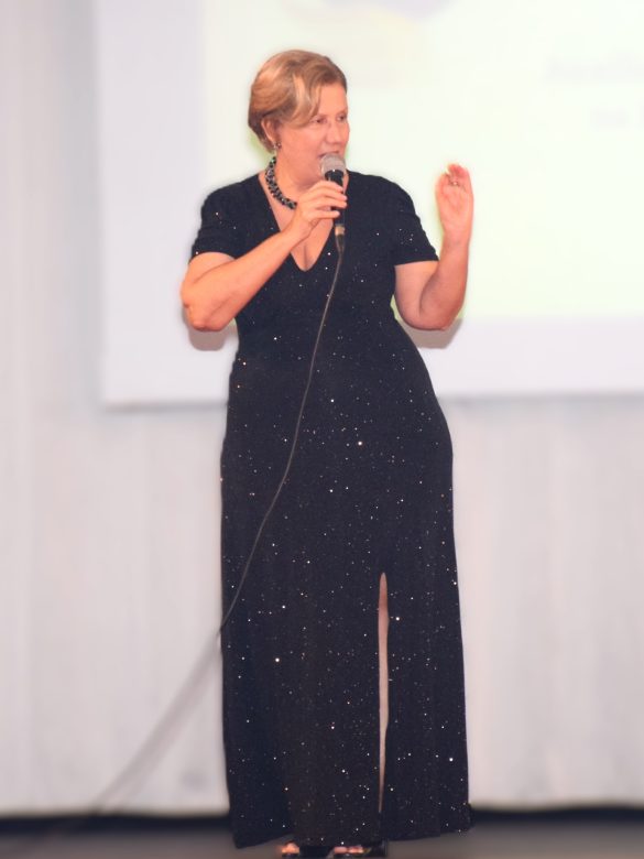 A presidente do Sincomerciários, Regina Pessoti