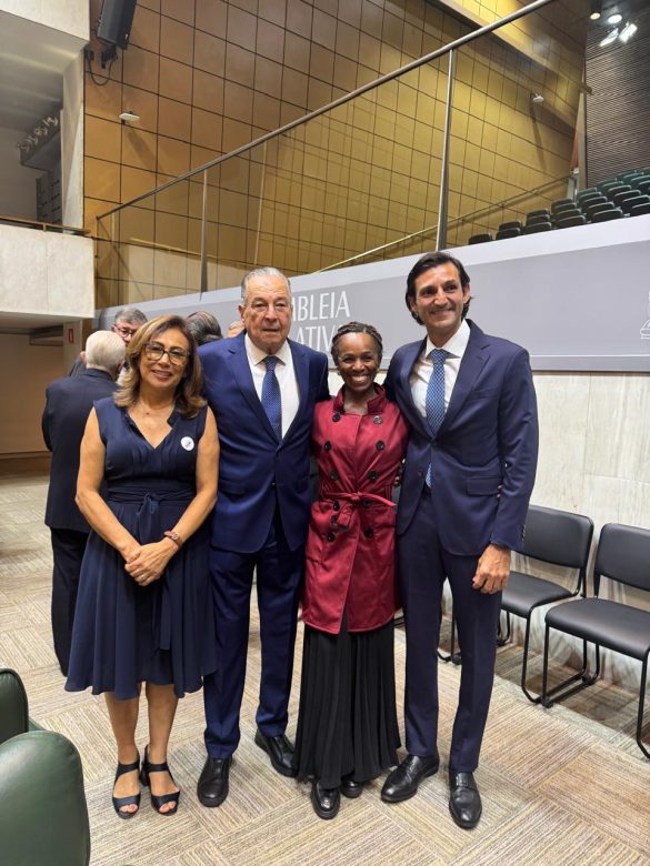 Maria Thomazini, Maurílio Biagi Filho, Maria Zeferina e Tomé Abduch
