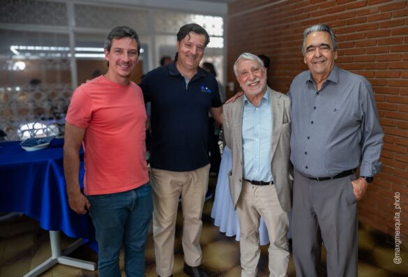 Vereador Danilo Scochi também marcou presença no evento, convidado pelo presidente do Sindtur, Aguinaldo Silva