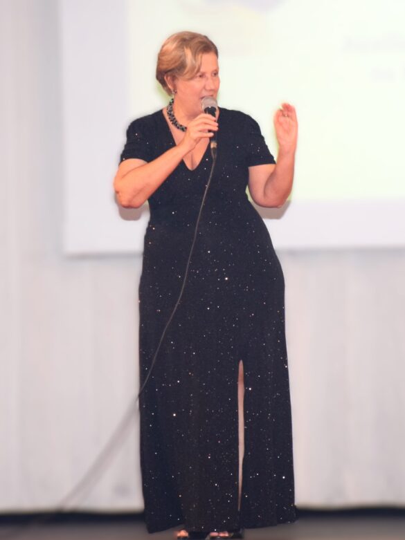 A presidente do Sincomerciários, Regina Pessoti